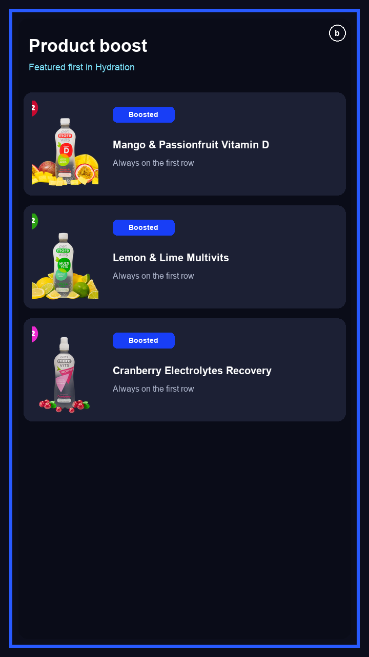 Get More Vits product boost