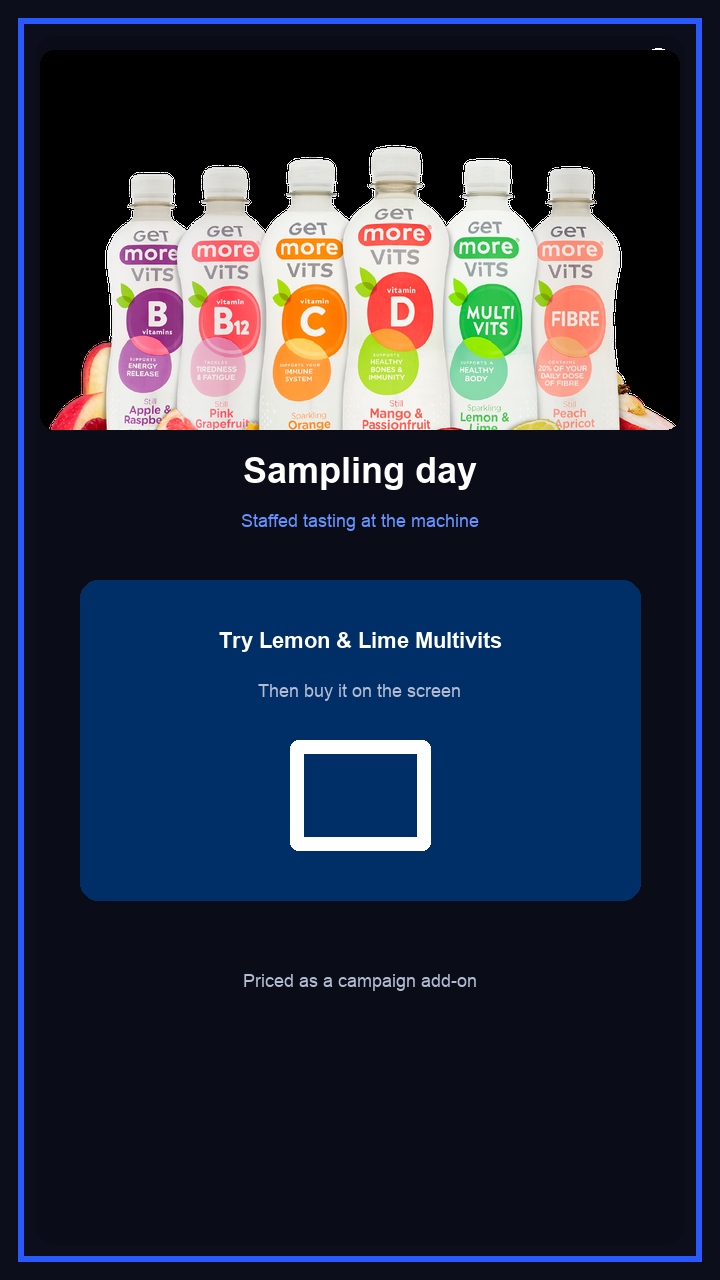 Get More Vits sampling day